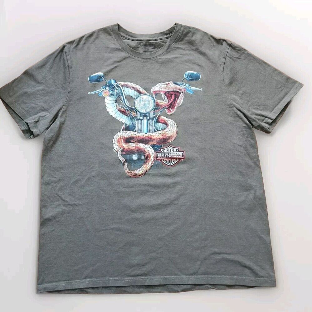 Harley Davidson Rattle Springer Steel City Pennsylvania T-shirt - 2XL